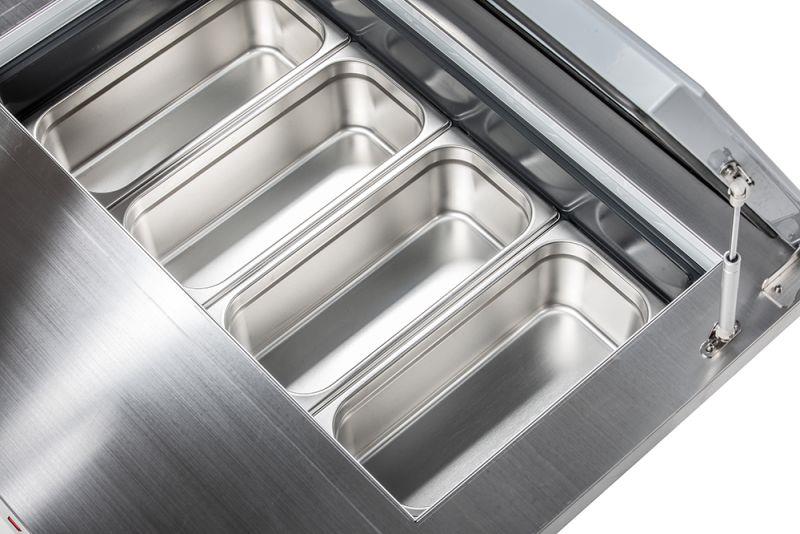 Bild 4: KBS Aufsatzvitrine für Speiseeis ASV 14 Eis