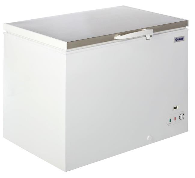Bild 1: KBS Tiefkühltruhe Edelstahldeckel KBS 67 CNS