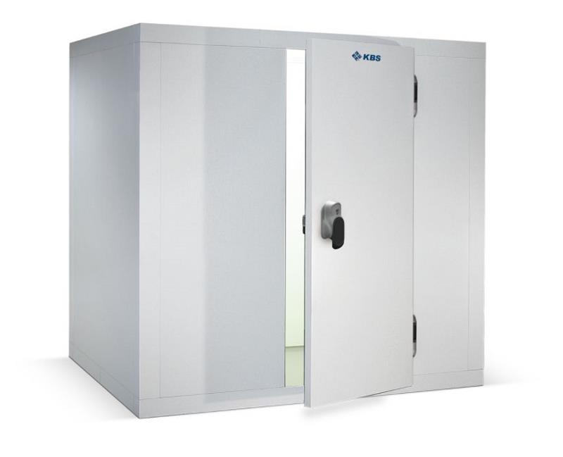 Bild 1: KBS CR 13 Kühlzelle mit Boden(BxTxH) 2860x1960x2100 mm