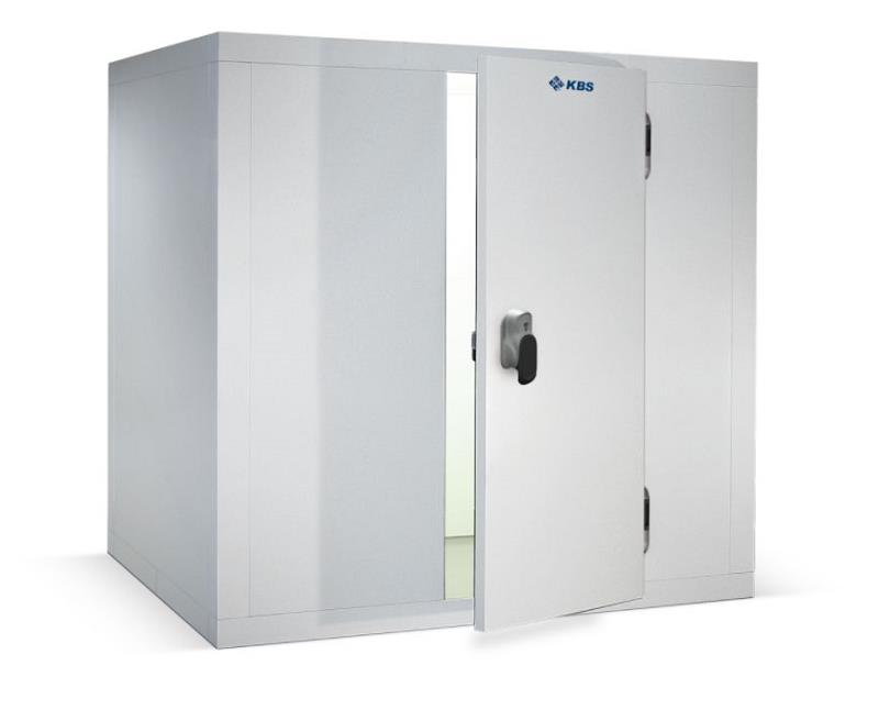 Bild 1: KBS Tiefkühlzelle DCR 100 (BxTxH) 1430x1430x2230 mm