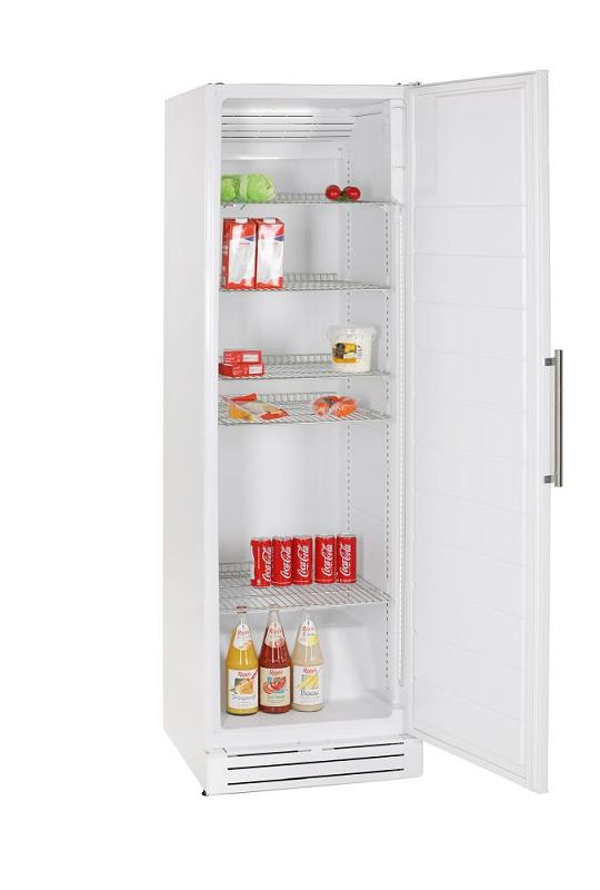 Bild 1: KBS Umluft Gewerbekühlschrank KU 480 weiß