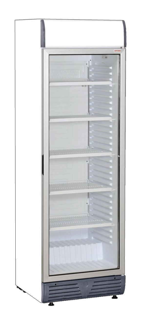 Bild 1: AHT Gewerbekühlschrank Glastürkühlschrank 325 C