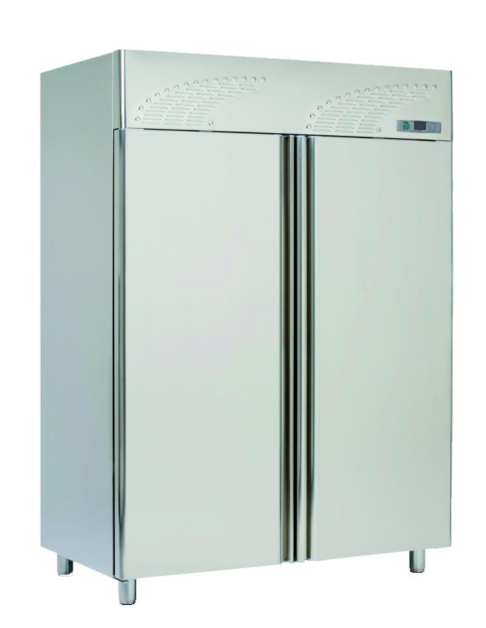 Bild 1: AHT Gewerbetiefkühlschrank CN 1400 SS Greenline