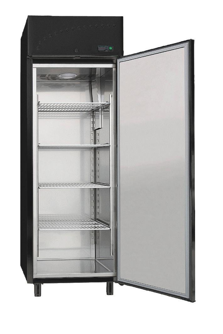 Bild 1: AHT Gewerbekühlschrank CM 700 SS BL (Black Edition)