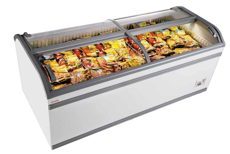 Bild 1: AHT Tiefkühltruhe umschaltbar Manhattan 210 (U) AD ECO LED