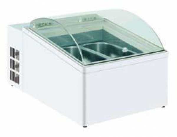 Bild 1: AHT Theken Eisvitrine ICEV2