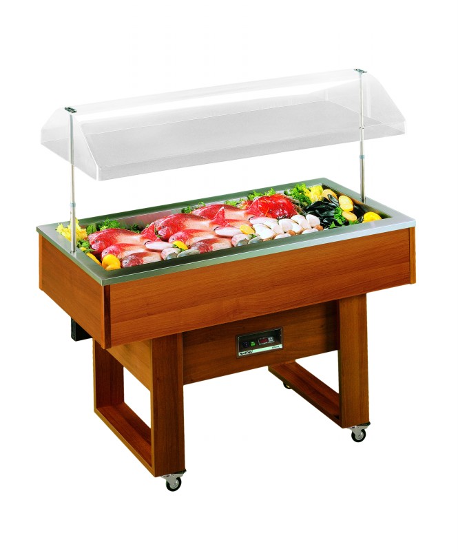 Bild 1: Nordcap Fischkühltheke ATOLLO