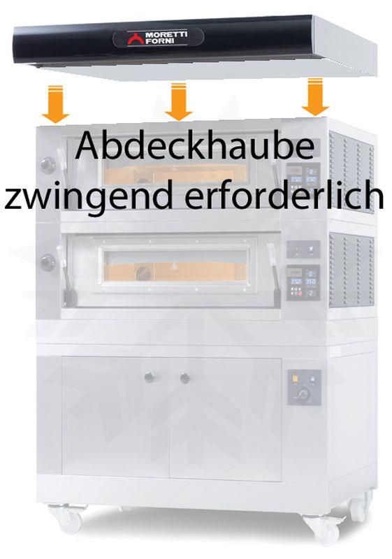 Bild 1: Nordcap Moretti Abdeckhaube MHK A für Pizzaofen serieP P60E