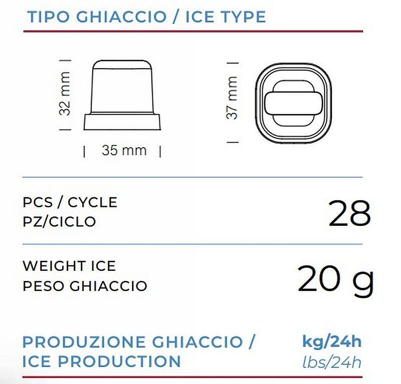 Bild 4: KBS Vollkegel-Eiswürfelbereiter Solid Pro 42