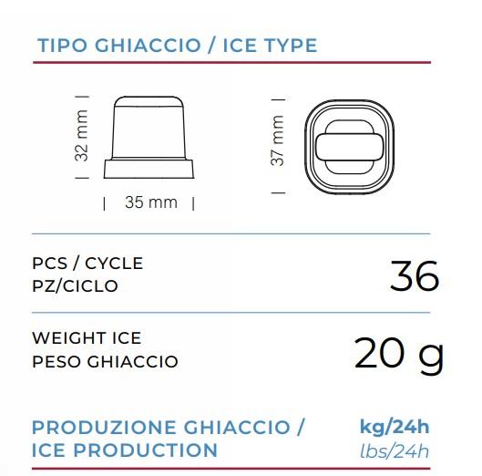 Bild 4: KBS Vollkegel-Eiswürfelbereiter Solid Pro 52