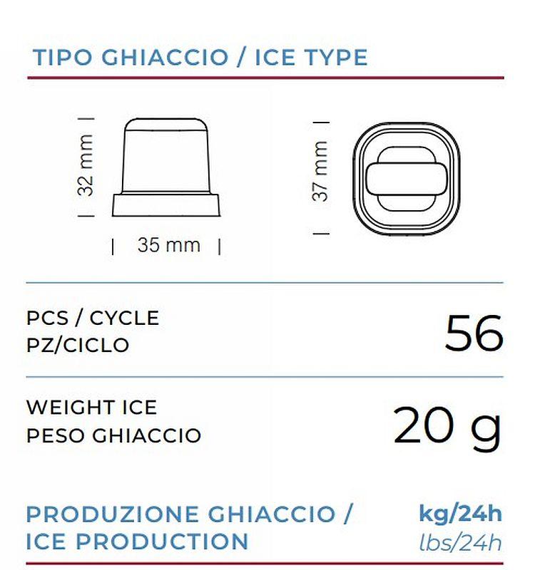 Bild 4: KBS Vollkegel-Eiswürfelbereiter Solid Pro 92
