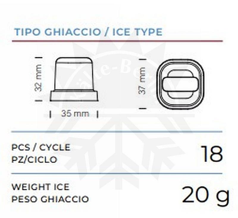 Bild 4: KBS Vollkegel-Eiswürfelbereiter Solid Pro 22