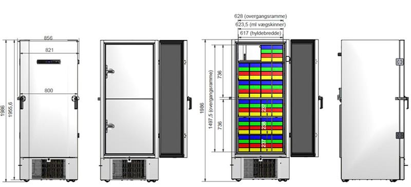 Gram Labor Ultra Tiefkühlschrank BioUltra UL-570 bis -86°C - Kälte-Berlin