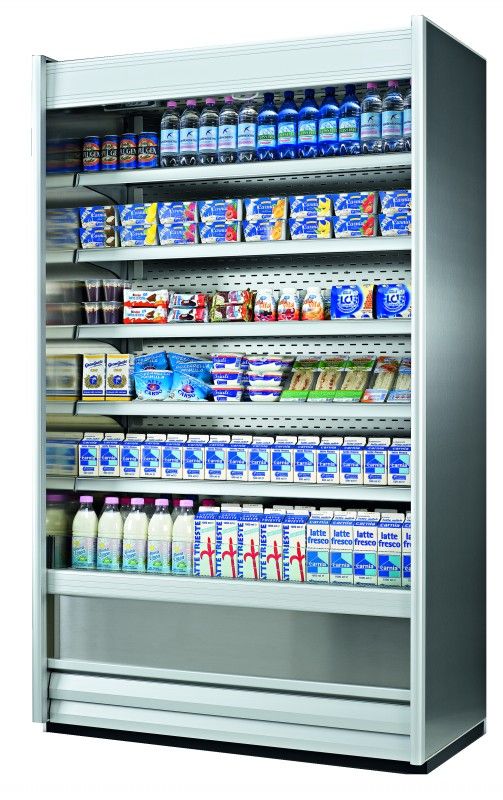 Bild 1: Nordcap Wandkühlregal ALASKA 150 SLIM-CNS