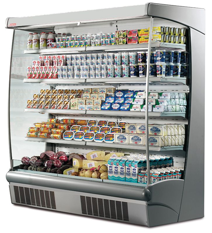 Bild 1: Nordcap Wandkühlregal ARGUS 375-O MP