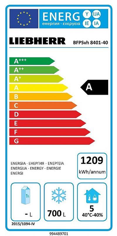 Bild 2: Liebherr BFPSvh 8401 Perfection Bäckerei Tiefkühlschrank EN2