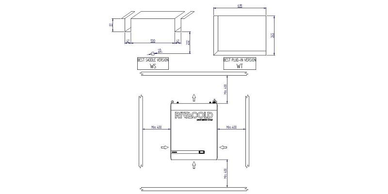 Bild 4: Rivacold Tiefkühlaggregat Best Easy BYWS301LA40P11