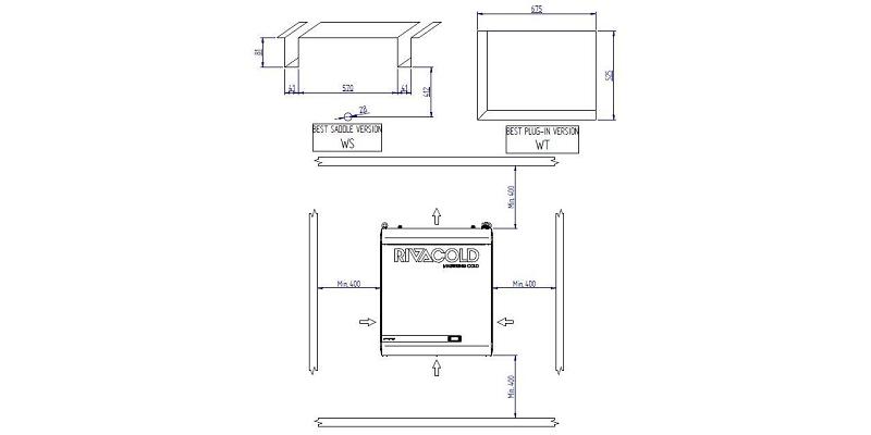 Bild 4: Rivacold Kühlaggregat Best Easy BYWS352MA70P11