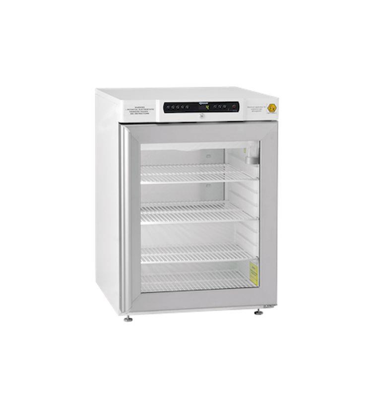 Bild 1: Gram Glastürkühlschrank DIN-13277 BioCompact II RR210LG