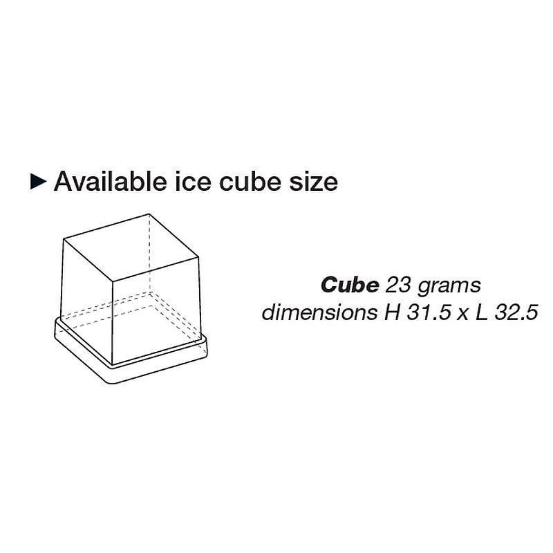Bild 3: Brema Eiswürfelbereiter CB316A-HC-B-Qube-DP
