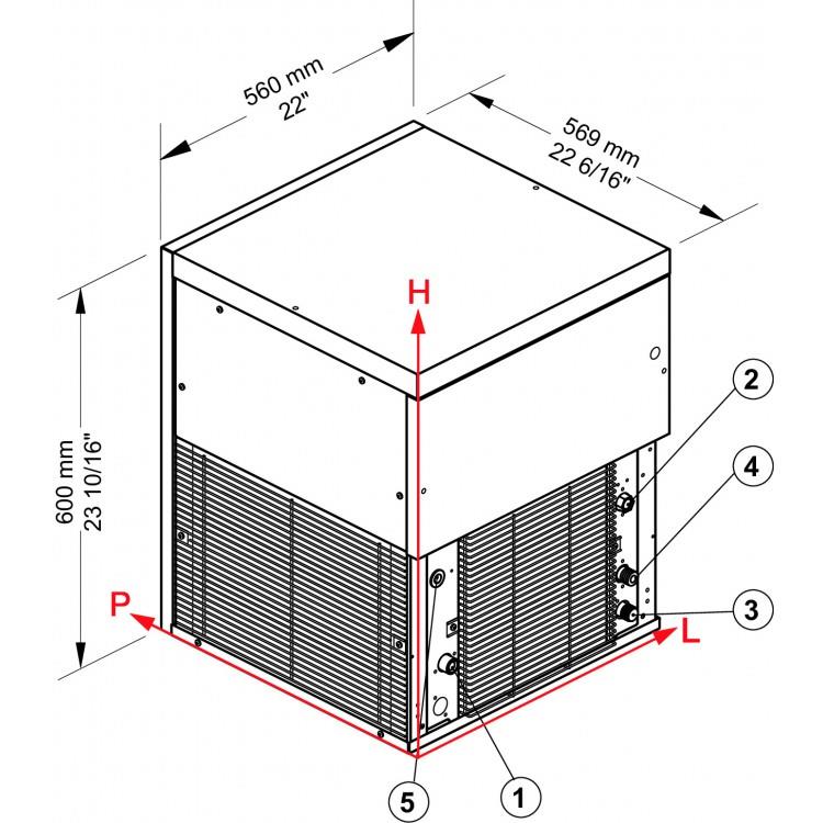 Bild 2: Brema Flockeneisbereiter G 160A-HC