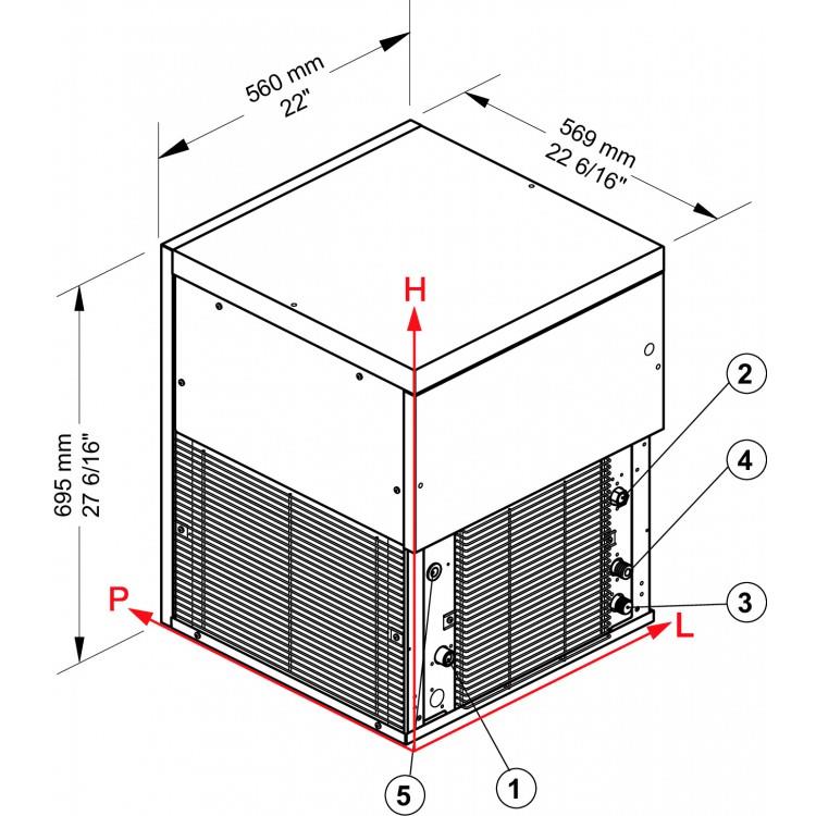 Bild 2: Brema Flockeneisbereiter G 280A-HC