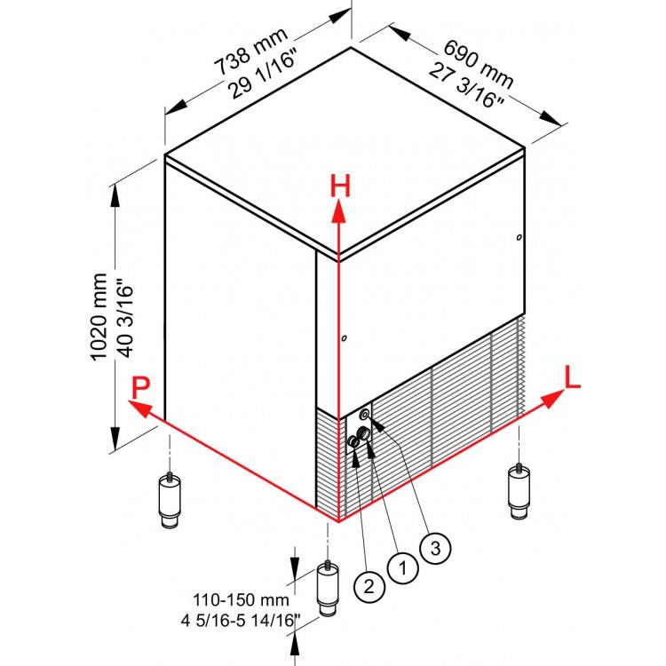Bild 2: Brema Flockeneisbereiter GB-1555A-HC-DP