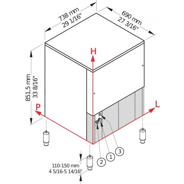 Bild 2: Brema Nuggeteisbereiter TB-1405A-HC-DP