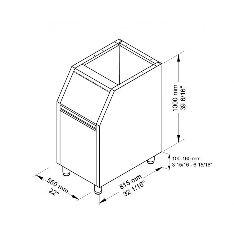 Bild 2: Brema Vorratsbehälter BIN-110