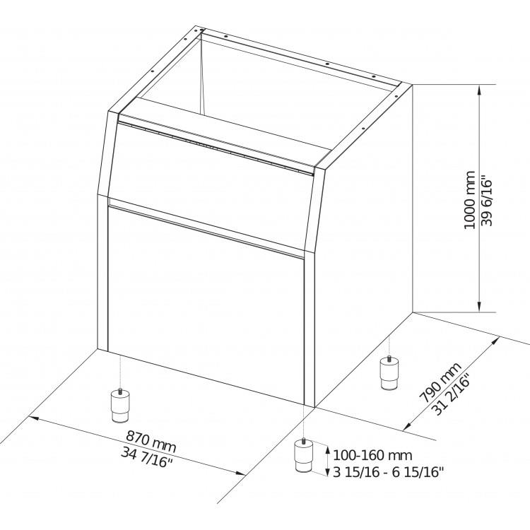 Bild 2: Brema Vorratsbehälter BIN-200