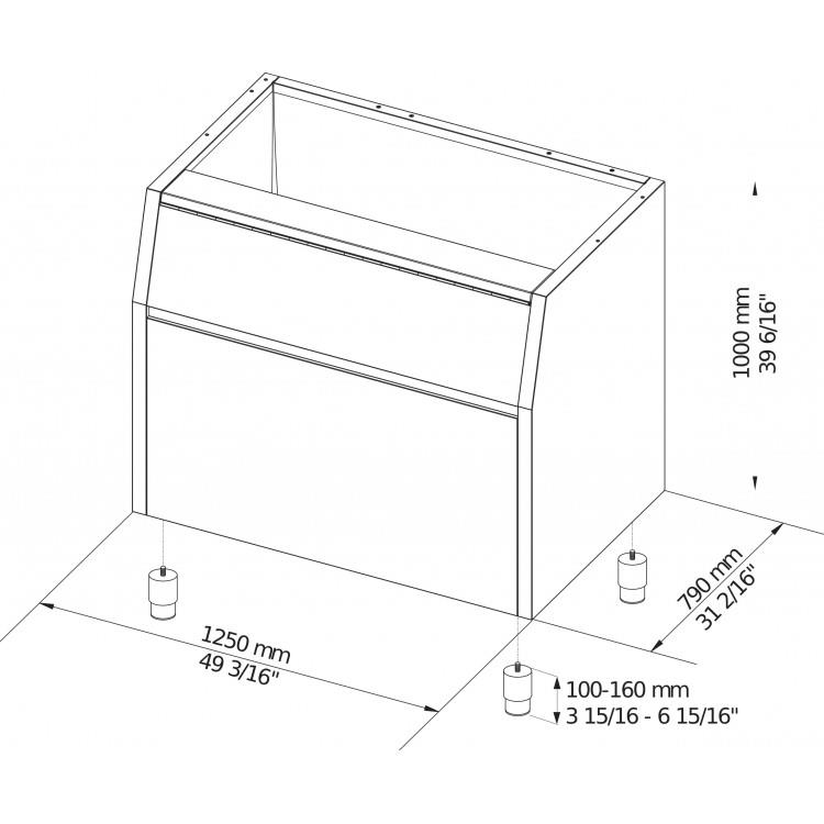 Bild 2: Brema Vorratsbehälter BIN-350