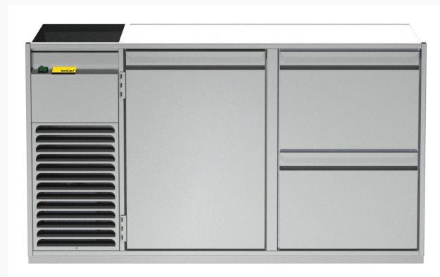 Bild 1: Nordcap Getränketheke Budapest - 1 Becken links