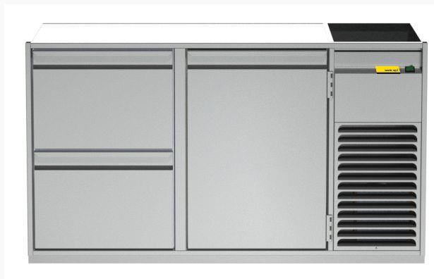 Bild 1: Nordcap Getränketheke Budapest - 1 Becken rechts