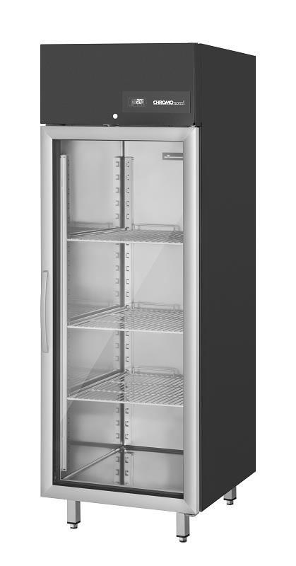 Bild 1: Chromonorm Glastür Tiefkühlschrank Star-Black BR650 GN 2/1
