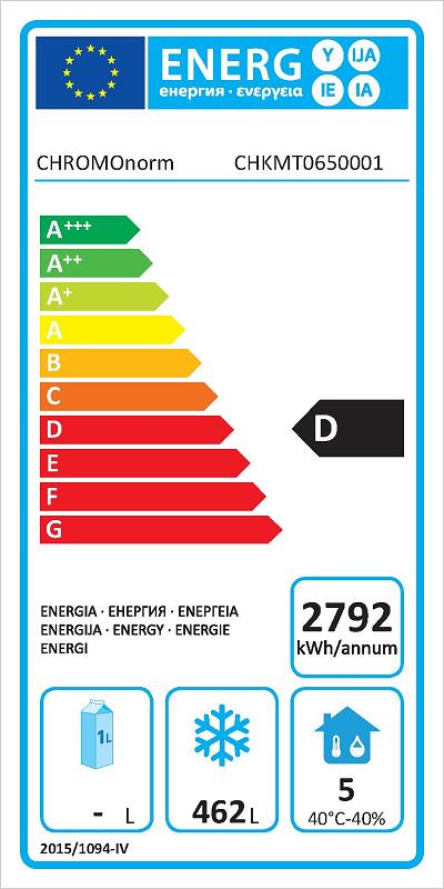 Bild 2: Chromonorm Tiefkühlschrank Star BR650 GN 2/1