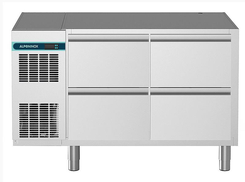 Bild 1: Nordcap Kühltisch, 2 Abteile CLM 650 2-7031