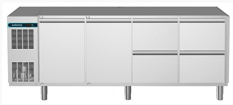 Bild 1: Nordcap Kühltisch, 4 Abteile CLM 650 4-7031