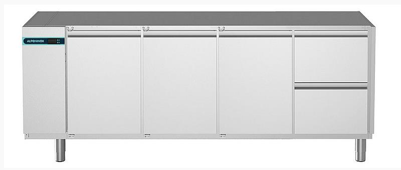 Bild 1: Nordcap Kühltisch, 4 Abteile CLO 650 4-7011 AP-AK