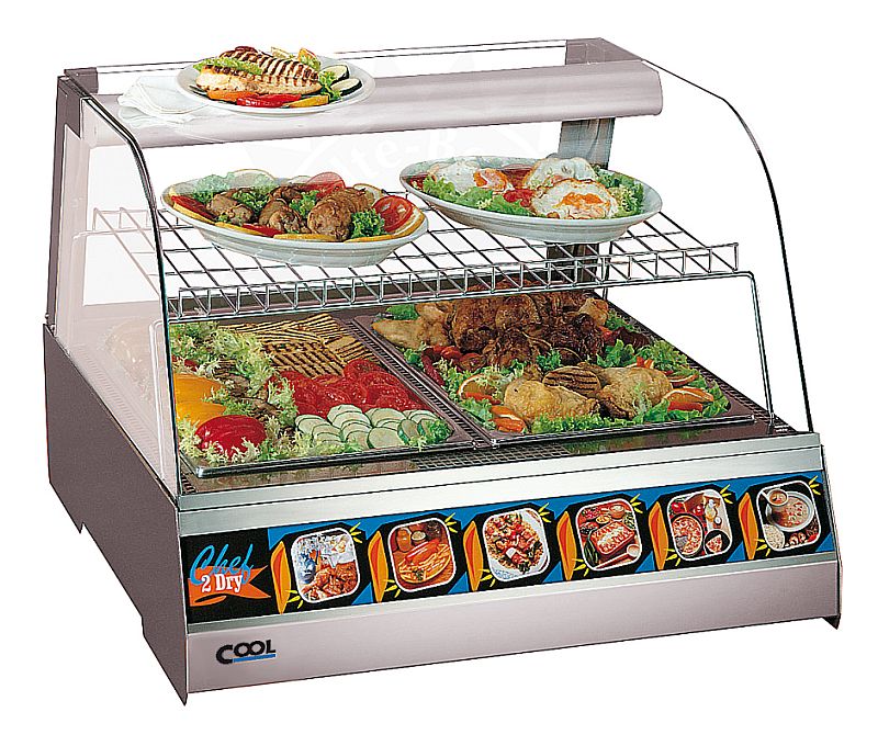 Bild 1: Nordcap Cool-Line Auftischwärmevitrine Chef Dry 2