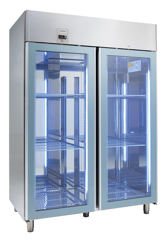 Bild 1: Nordcap Cool-Line Glastürkühlschrank KU 1402-G Base