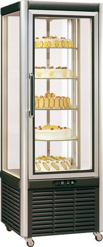 Bild 1: Nordcap Cool-Line Panorama-Kühlvitrine PV 35 R CL LED