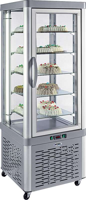 Bild 1: Nordcap Cool-Line Panorama-Kühlvitrine VE 35 TN