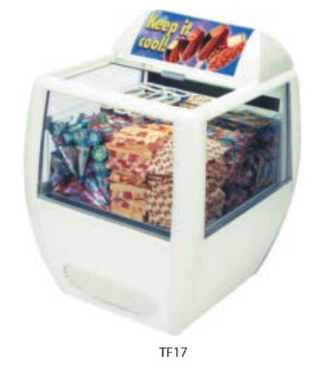 Bild 1: Carrier Kühlinsel TS 17 R290 mit Schiebedeckel