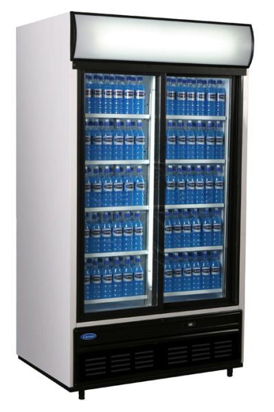 Bild 1: Carrier Umluft-Glastürkühlschrank GD 880