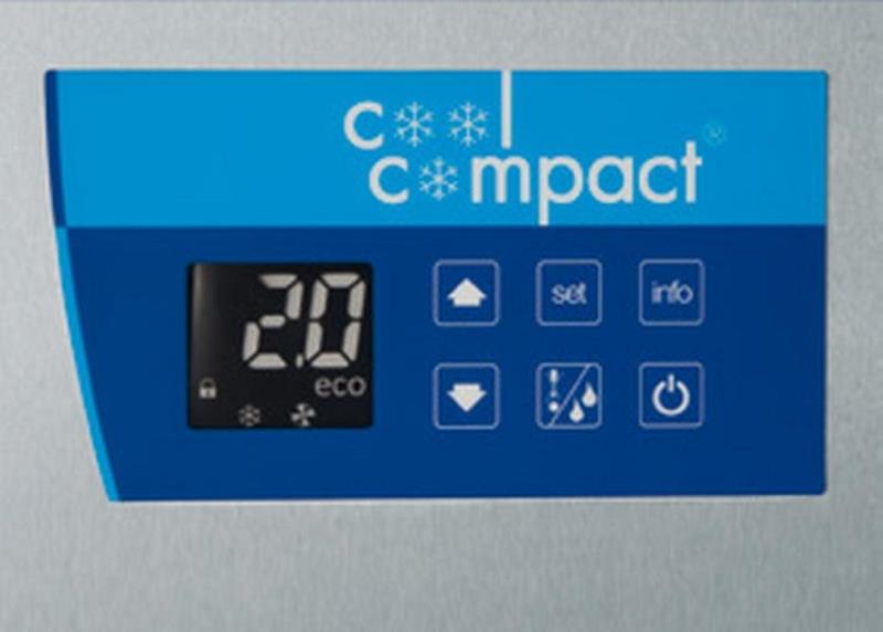 Bild 4: Cool Compact Tiefkühlschrank Glastür Magnos 570 HKMTV57-MS