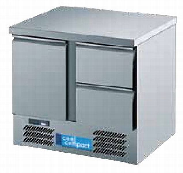 Bild 1: Cool Compact Kühltisch KT95-2R 1 Volltür + 2 Schubladen