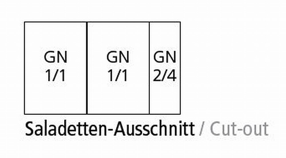 Bild 2: Cool Compact Saladette GN 1/1 KSM 721161