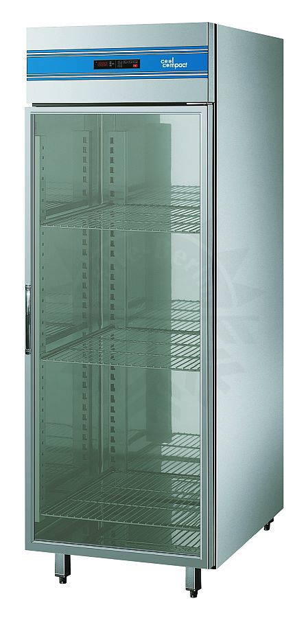 Bild 1: Cool Compact Tiefkühlschrank 620 L GN 2/1 HKMT062-V1 Glastür