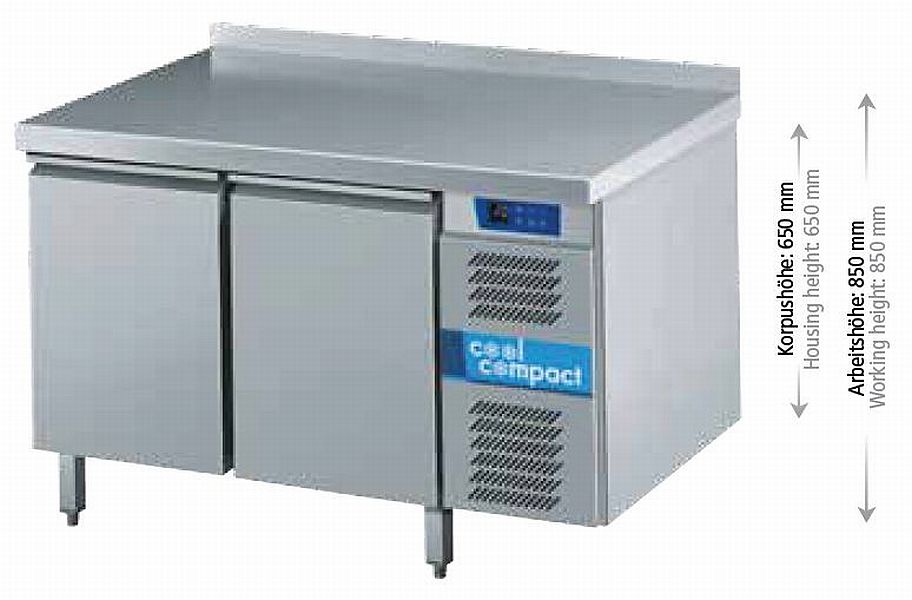 Bild 1: Cool Compact Tiefkühltisch GN 1/1 TKM 721161 2-türig