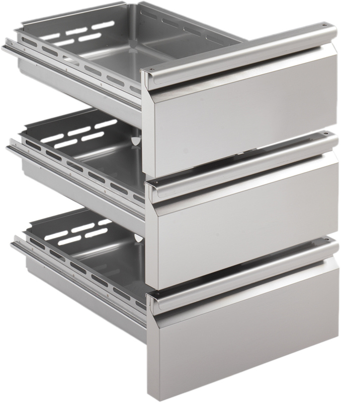 Bild 1: Nordcap Cool-Line Kühltisch Schubladenkit für KTM 3 x 1/3 Schubl